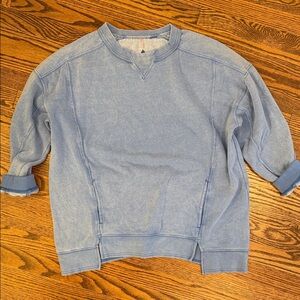 Free People Movement Blue Sweatshirt Size Small